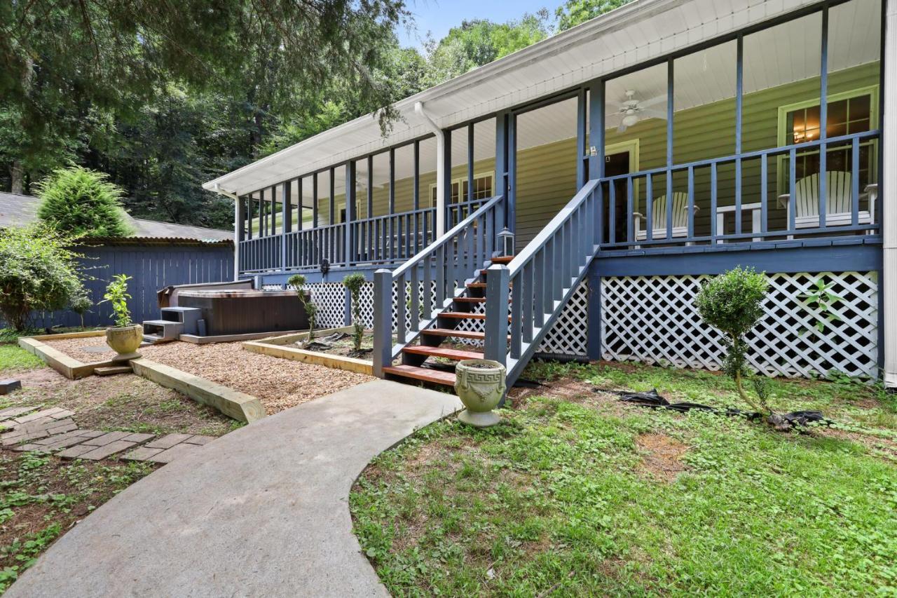 2 Separate Cabins Along A Peaceful Creek With Resort Amenities Ellijay Exterior photo