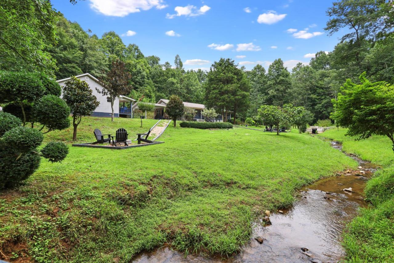 2 Separate Cabins Along A Peaceful Creek With Resort Amenities Ellijay Exterior photo